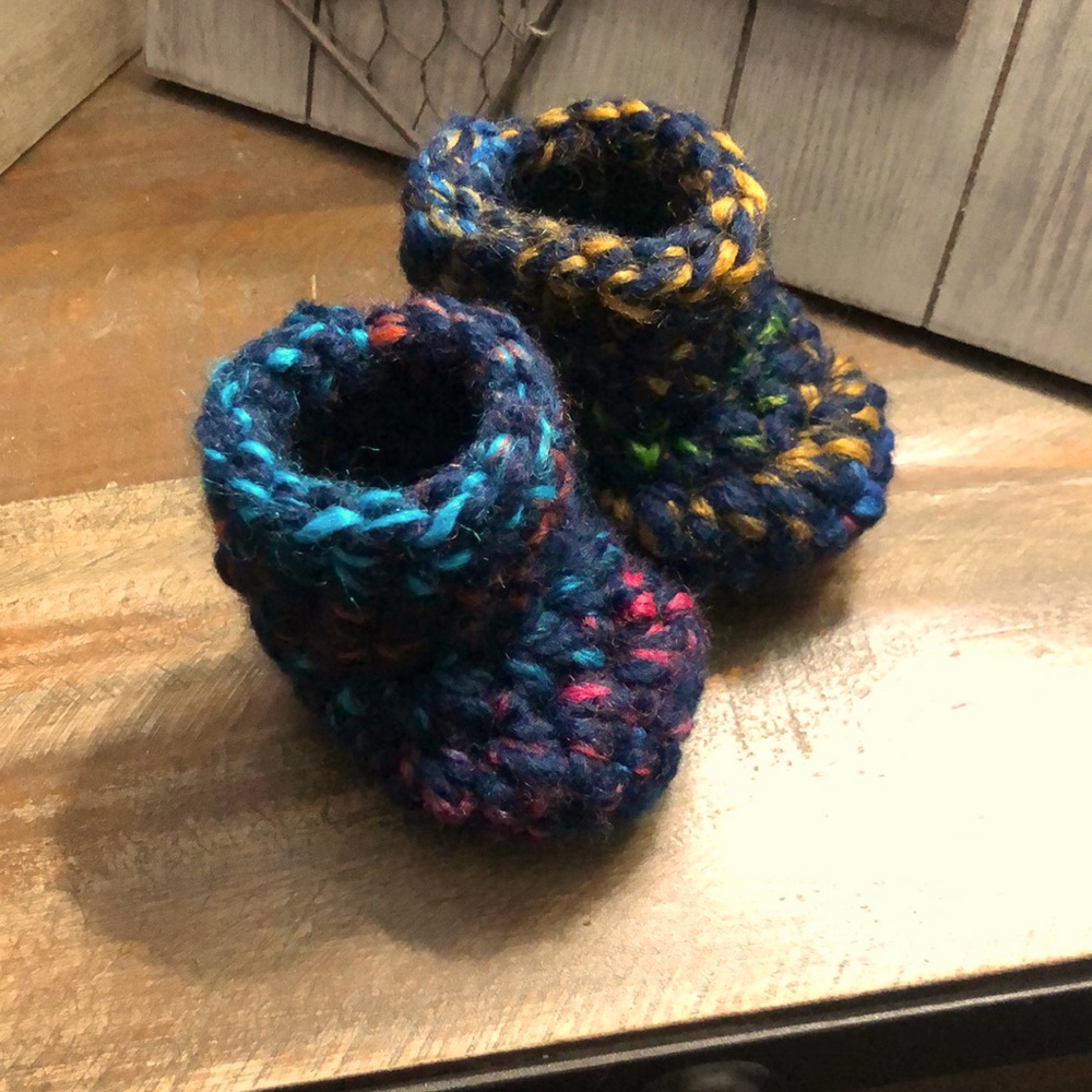 Newborn Baby Booties - Made to order!